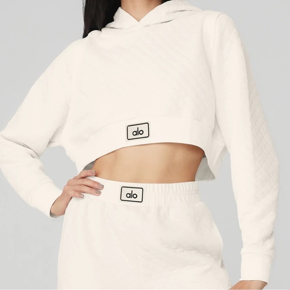 ALO Yoga Other - Alo cropped arena hoodie